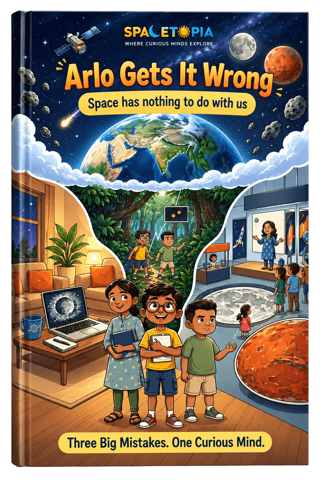 Satellites, Space missions comic